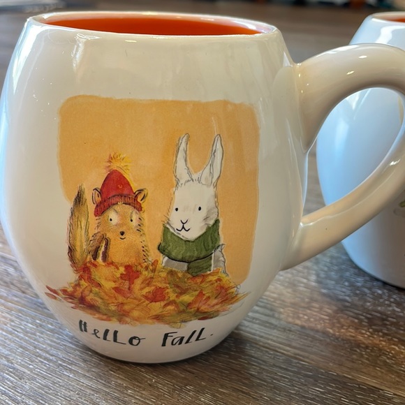 Pair of RAE DUNN Fall Mugs. EUC - Picture 2 of 7